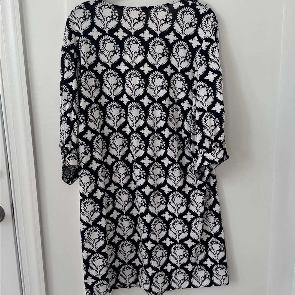NWT DIANE VON FURSTENBERG Noelle Mini Dress In Woodcut Size XL - Picture 6 of 12